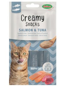 CREAMY CAT SALMON & ATUN 60 gr. (12 udes.)